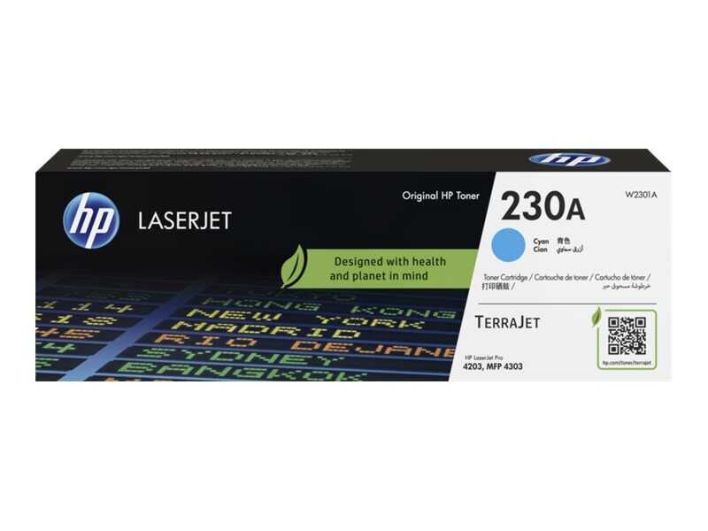 Hp 230A - W2301A Orijinal Mavi Toner