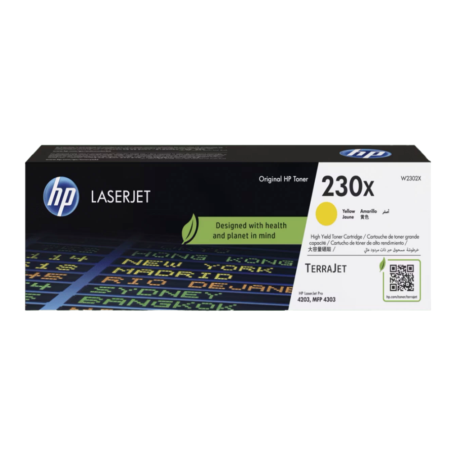 Hp 230X - W2302X Orjinal Yüksek Kapasiteli Sarı Toner