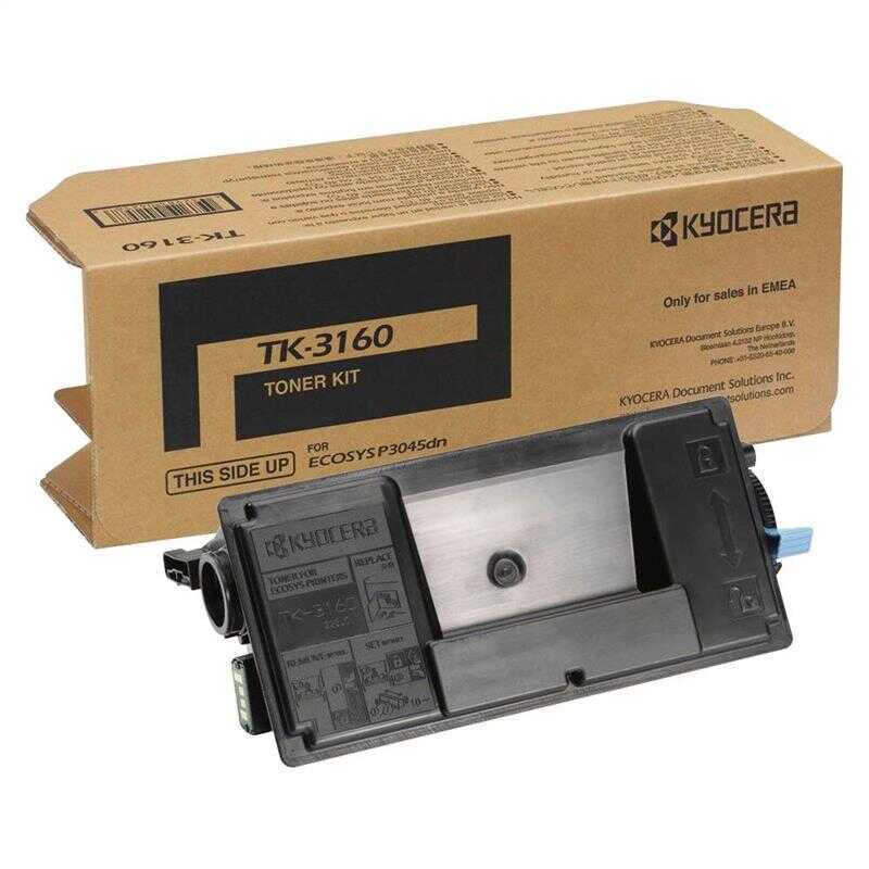 Kyocera Mita TK-3160 Orjinal Siyah Fotokopi Toneri / 1T02T90NL1