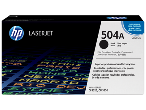 Hp Color Laserjet CP3525dn Orjinal Siyah Toneri CE250A