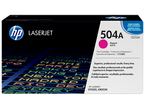 Hp Color Laserjet CM3530 Orjinal Kırmızı Toneri CE253A