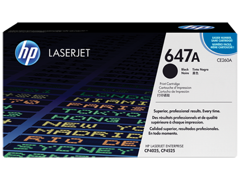 Hp Color Laserjet CP4525n Orjinal Siyah Toneri CE260A