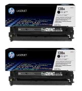 Hp 128A-CE320AD Orjinal Siyah Toner İkili Paket
