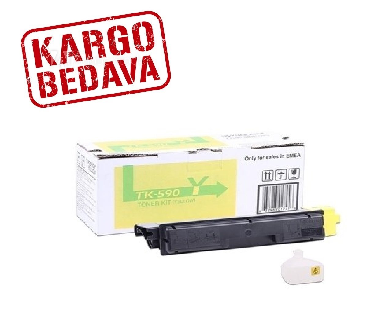 Kyocera Mita Ecosys M6026cdn Orjinal Sarı Fotokopi Toneri 1T02KVANL0