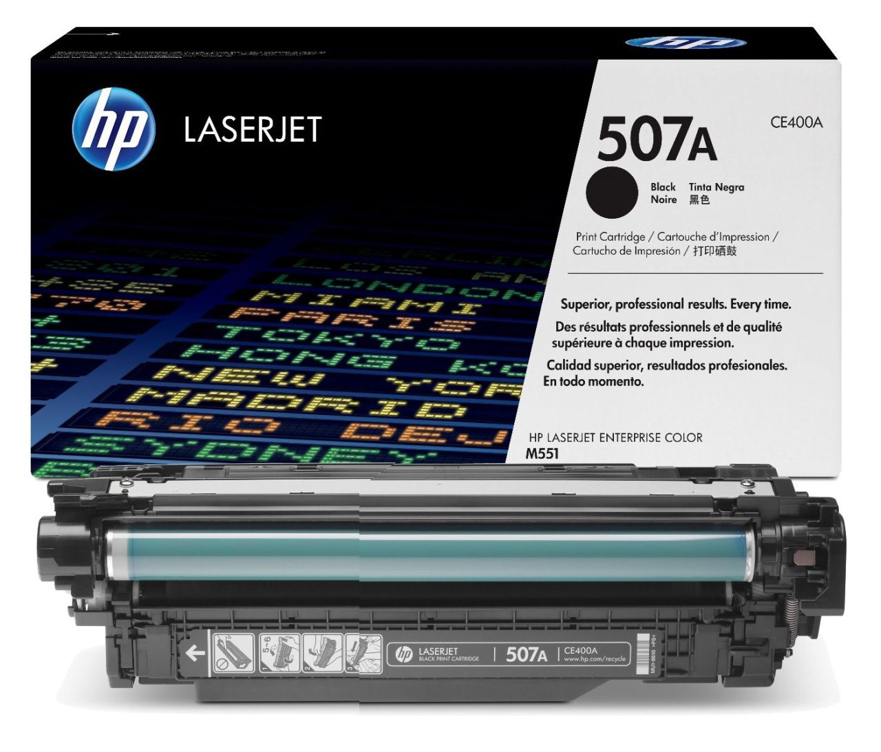 Hp Color Laserjet Pro M551dn Orjinal Siyah Toneri CE400A
