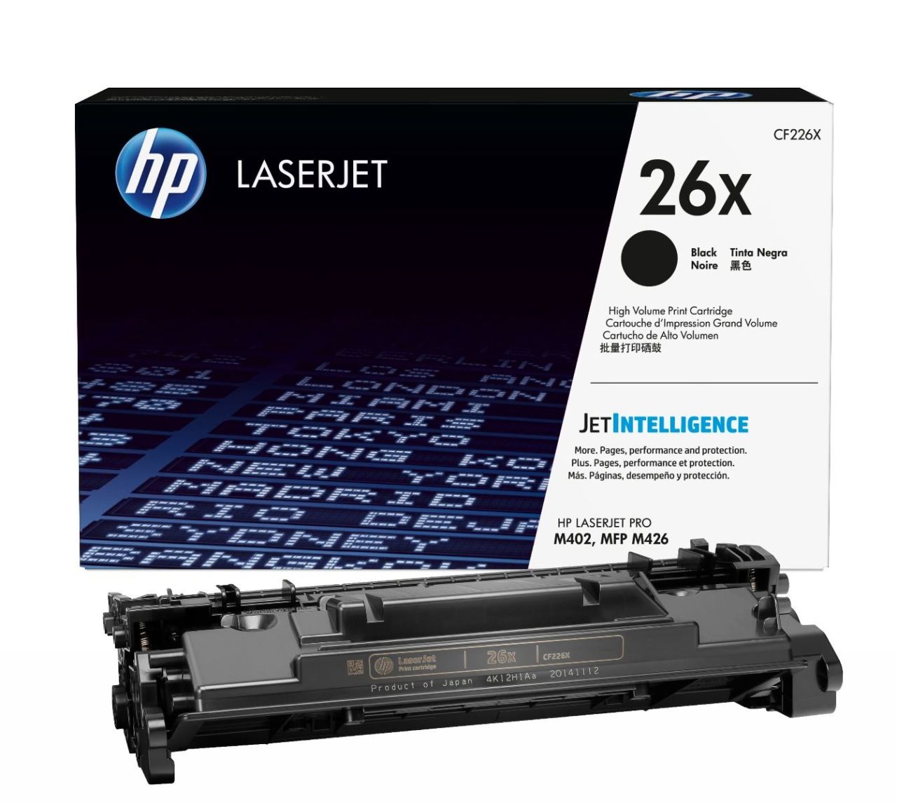 Hp 26X-CF226X Yüksek Kapasiteli Orjinal Siyah Toner
