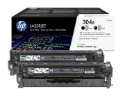 Hp 304A-CC530AD Orjinal Siyah Toner İkili Paket