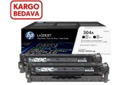 Hp 304A-CC530AD Orjinal Siyah Toner İkili Paket