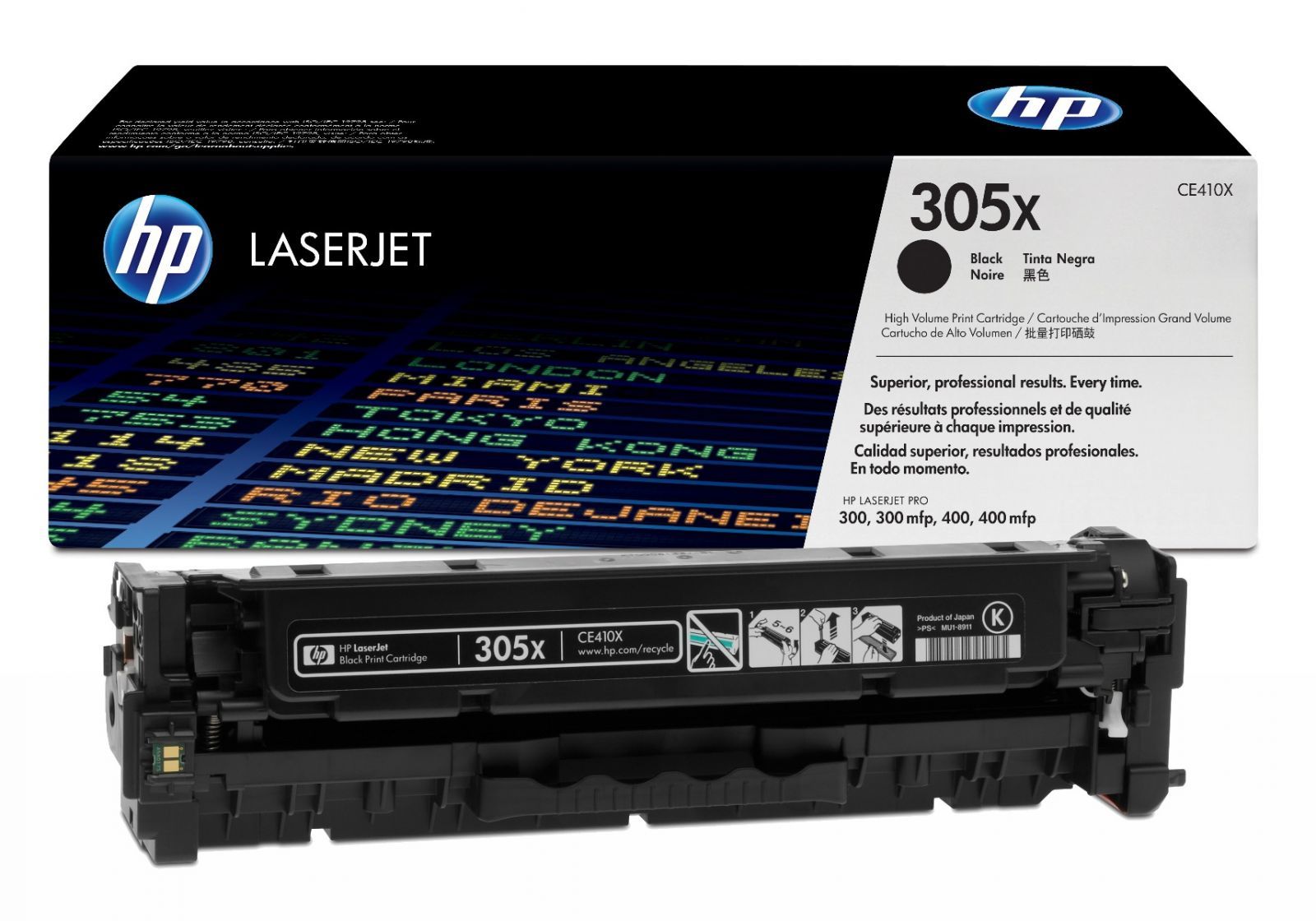 Hp Color Laserjet Pro M351 Yüksek Kapasiteli Orjinal Siyah Toneri CE410X