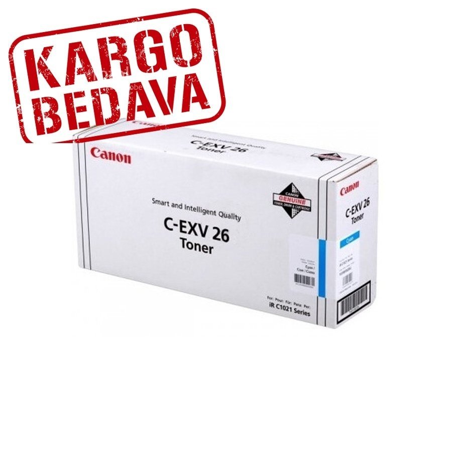 Canon İmage Runner IR-C1028if Orjinal Mavi Fotokopi Toneri 1659B006    -  C-EXV 26