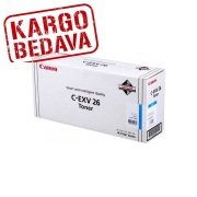 Canon İmage Runner IR-C1028if Orjinal Mavi Fotokopi Toneri 1659B006    -  C-EXV 26