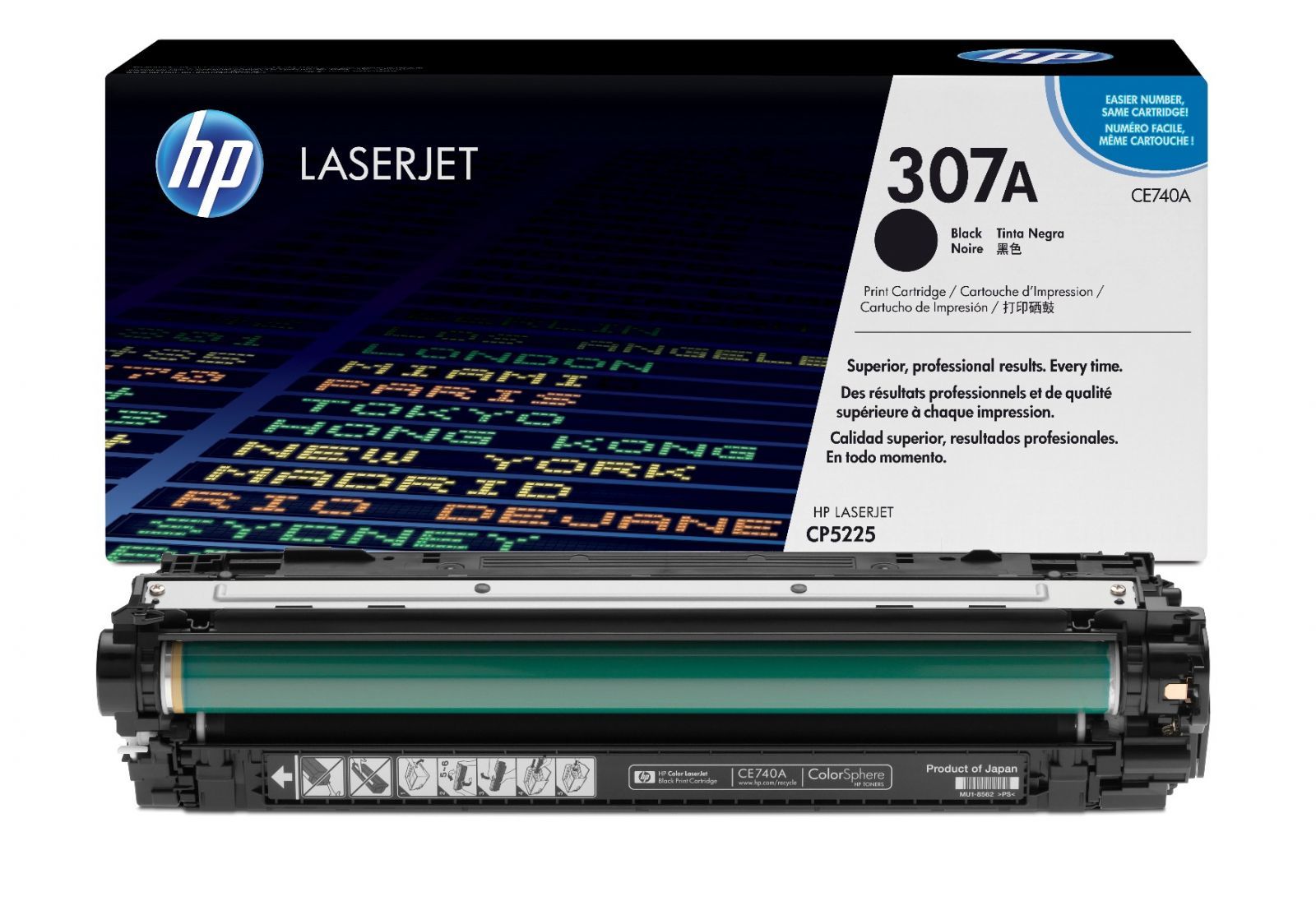Hp 307A-CE740A Orjinal Siyah Toner