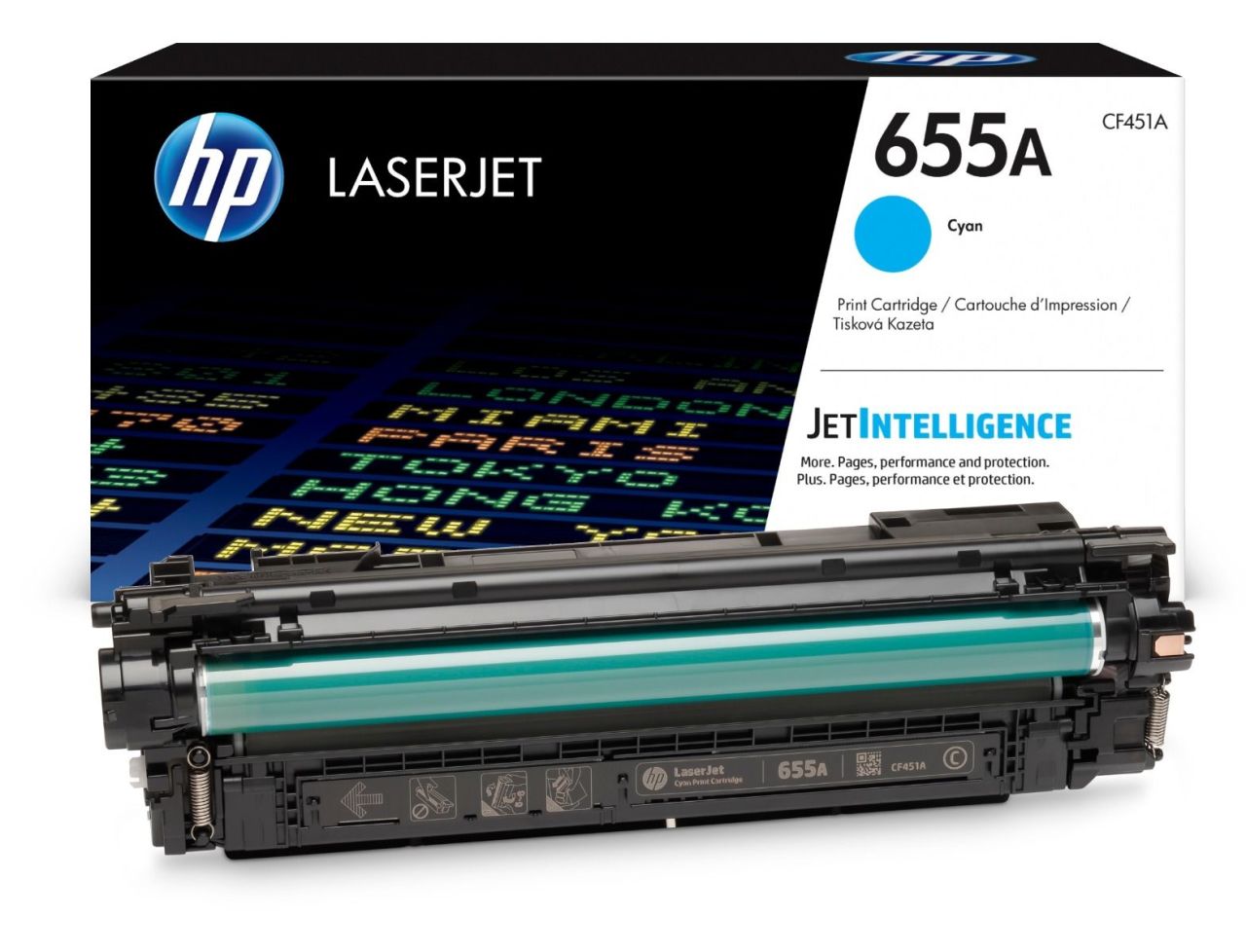 Hp 655A-CF451A Orjinal  Mavi Toner