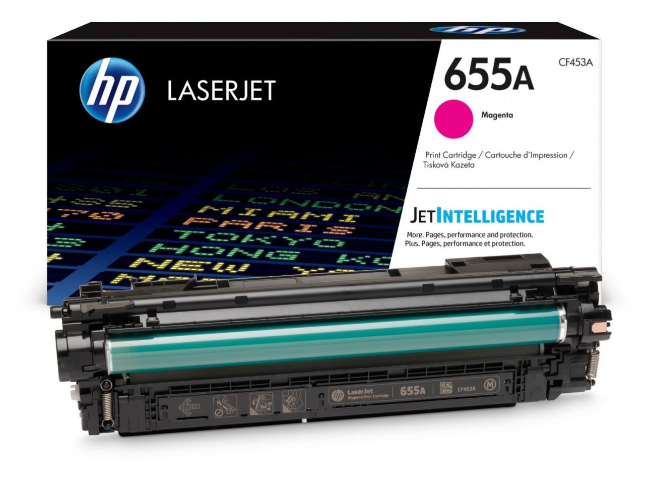 Hp 655A-CF453A Orjinal  Kırmızı Toner