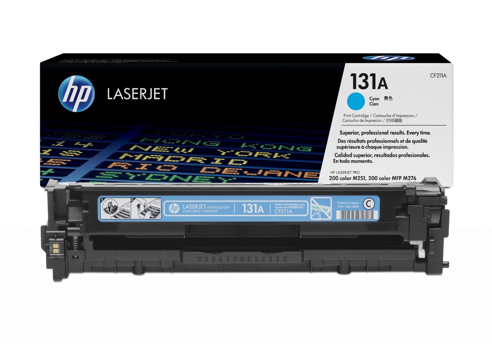Hp Color Laserjet Pro M276 Orjinal Mavi Toneri CF211A