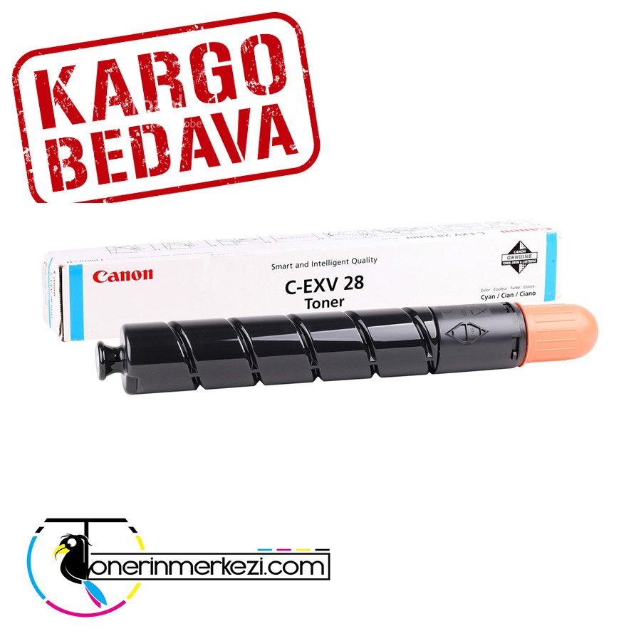 Canon İmage Runner IR-C5240i Orjinal Mavi Fotokopi Toneri 2793B003   -  C-EXV 28
