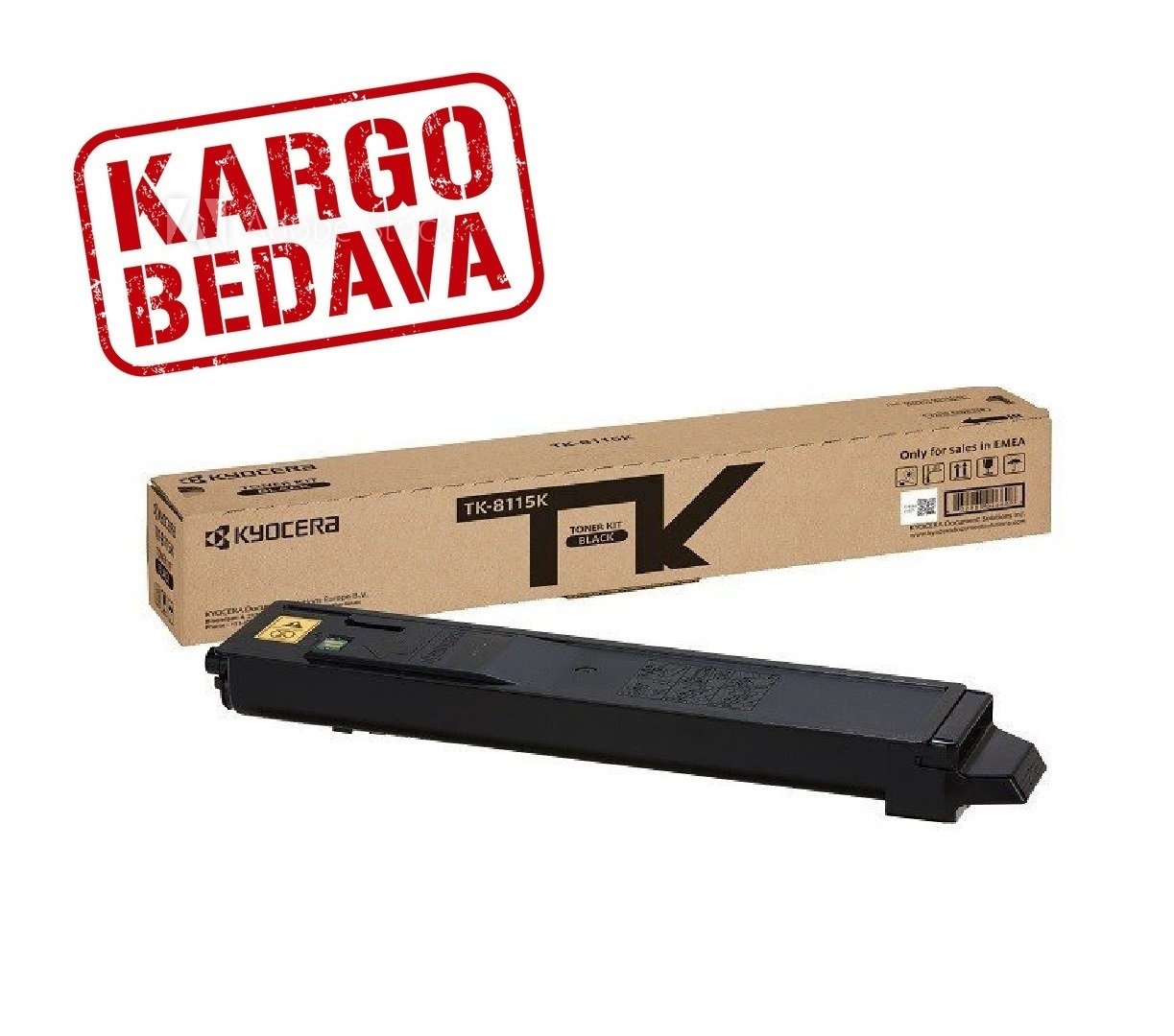 Kyocera Mita TK-8115 Orjinal Siyah Fotokopi Toneri