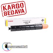 Canon İmage Runner IR-C5240i Orjinal Sarı Fotokopi Toneri 2801B003    -  C-EXV 28
