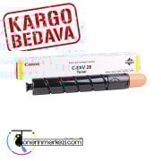 Canon İmage Runner IR-C5250i Orjinal Sarı Fotokopi Toneri 2801B003    -  C-EXV 28