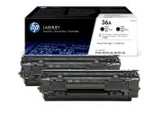 Hp 36A-CB436AD Orjinal Siyah Toner İkili Paket