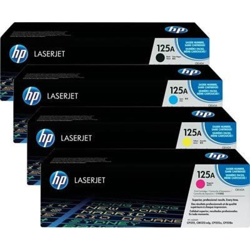 Hp 125A Orjinal Siyah-Kırmızı-Sarı-Mavi Toner Avantaj Paketi