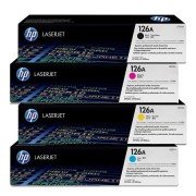 Hp 126A Orjinal Siyah-Kırmızı-Sarı-Mavi Toner Avantaj Paketi