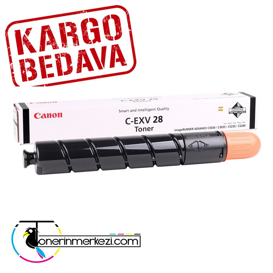 Canon İmage Runner IR-C5051i Orjinal Siyah Fotokopi Toneri 2789B003 C-EXV 28