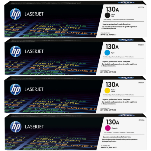 Hp 130A Orjinal Siyah-Kırmızı-Sarı-Mavi Toner Avantaj Paketi