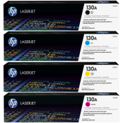 Hp 130A Orjinal Siyah-Kırmızı-Sarı-Mavi Toner Avantaj Paketi