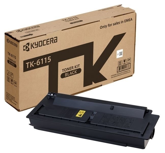 Kyocera Mita TK-6115 Orjinal Siyah Fotokopi Toneri