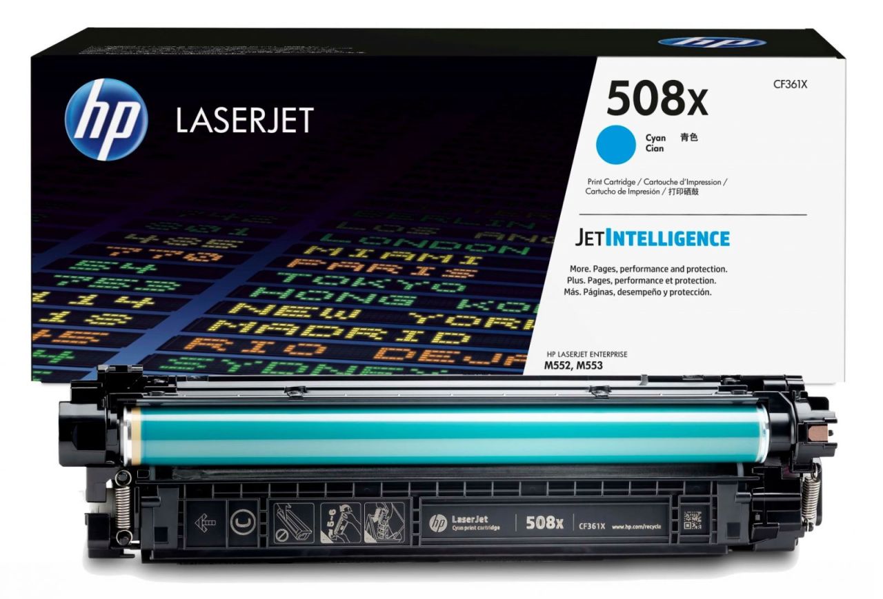 Hp Color Laserjet Enterprise M552Dn Yüksek Kapasiteli Orjinal Mavi Toneri CF361X