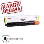 Canon İmage Runner IR-C5030i Orjinal Sarı Fotokopi Toneri 2802B002   - C-EXV 29