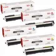 Canon CRG-729 Orjinal Siyah-Kırmızı-Sarı-Mavi Toner Paketi