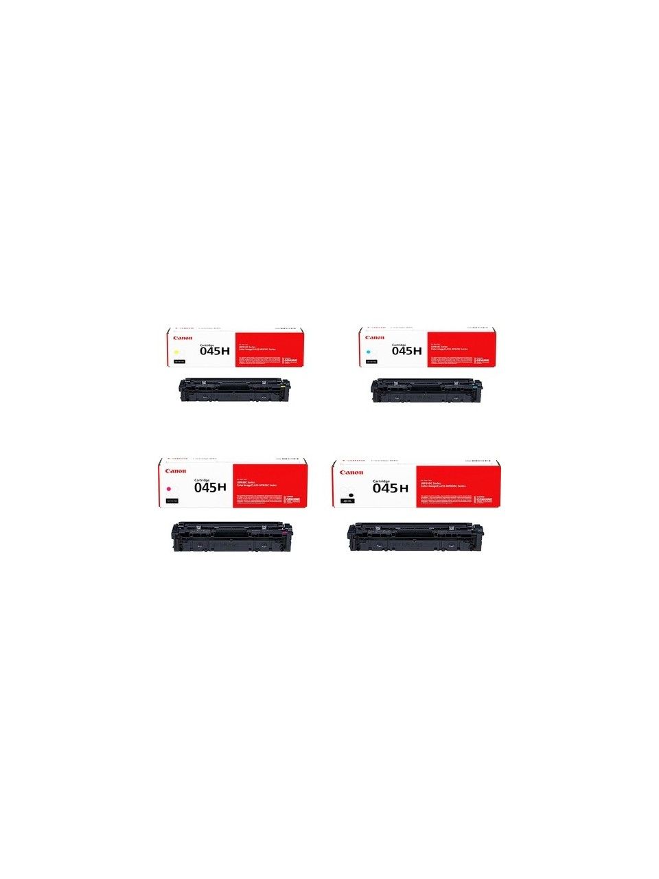 Canon CRG-045H Orjinal Siyah-Mavi-Sarı-Kırmızı Toner Avantaj Paket