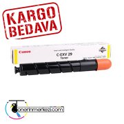 Canon İmage Runner IR-C5250i Orjinal Sarı Fotokopi Toneri 2802B002   - C-EXV 29