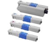 Oki C301/C321/MC332/MC342 Orjinal Toner 4 Renk Avantaj Paketi