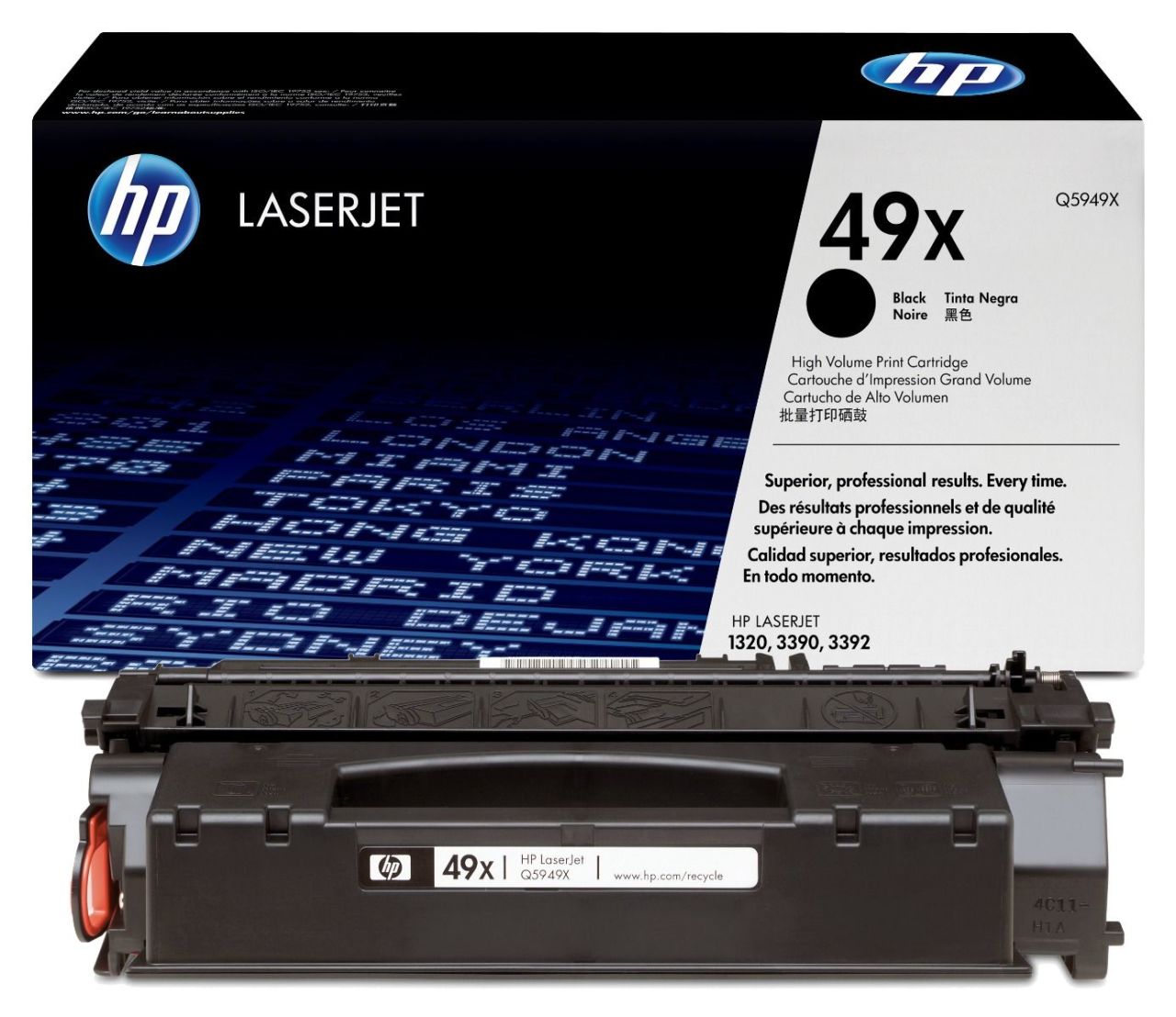 Hp 49X-Q5949X Yüksek Kapasiteli Orjinal Siyah Toner