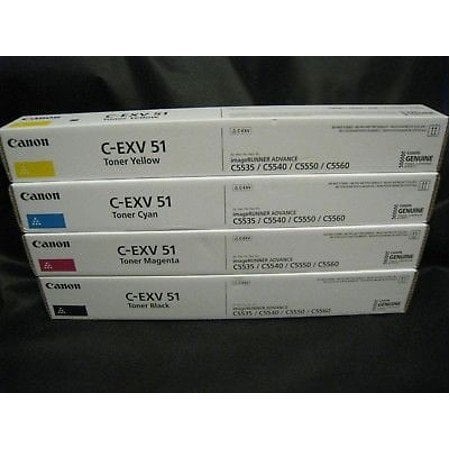 Canon C-EXV 51 Orjinal 4 Renk Fotokopi Toneri Avantaj Paketi