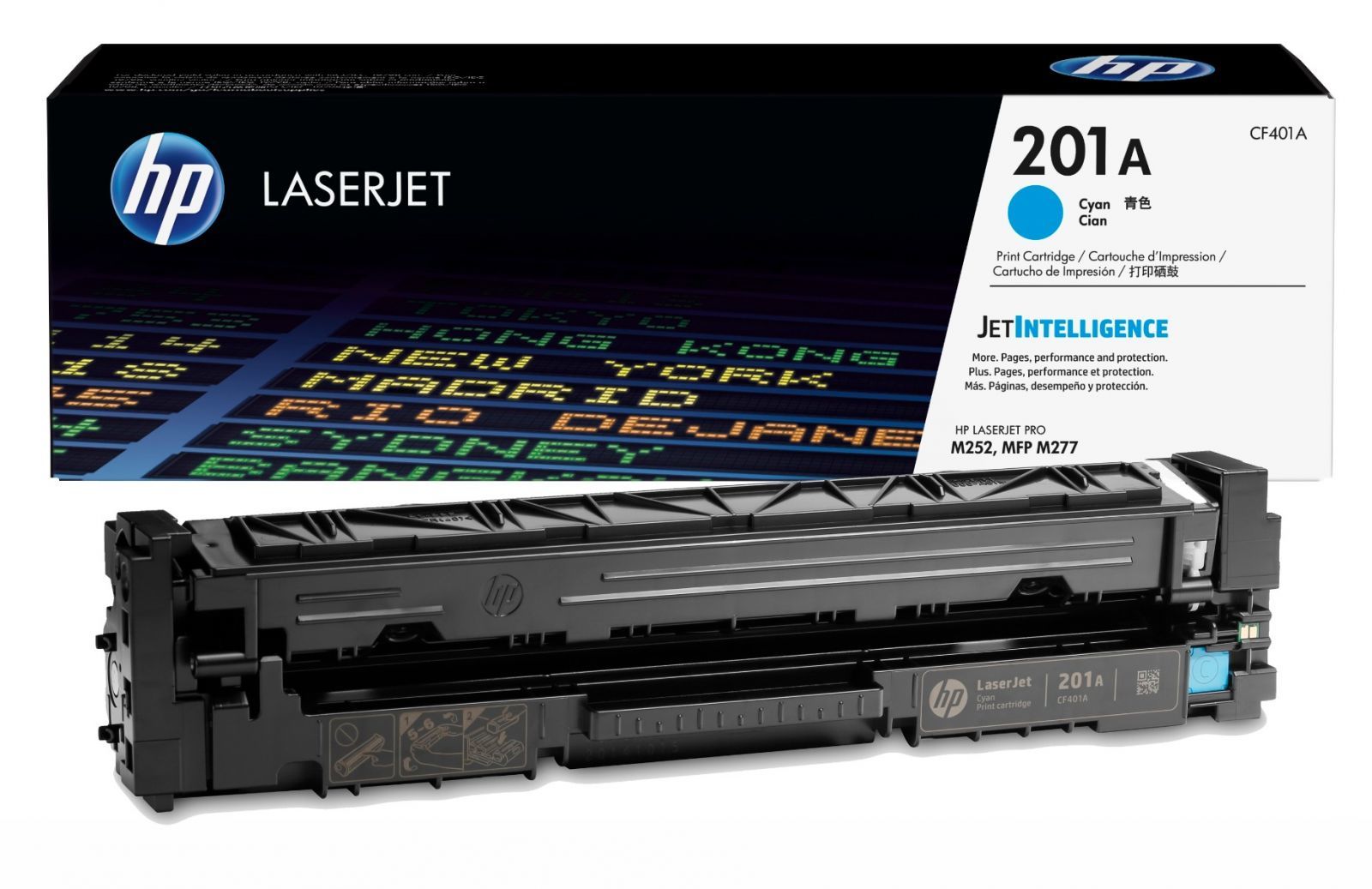 Hp Color Laserjet Pro M252Dw Orjinal Mavi Toneri CF401A