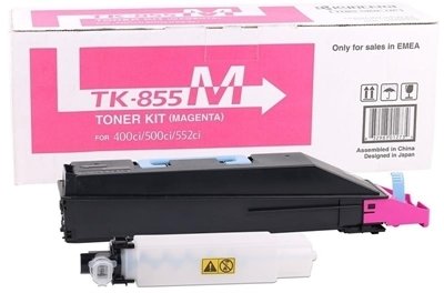 Kyocera Mita TK-855 Orjinal Kırmızı  Fotokopi Toneri
