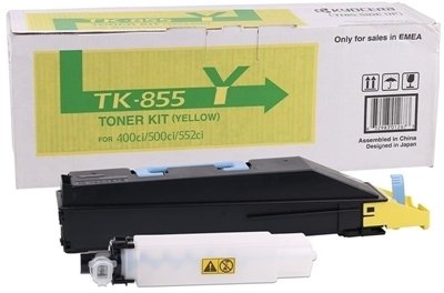 Kyocera Mita TK-855 Orjinal Sarı Fotokopi Toneri