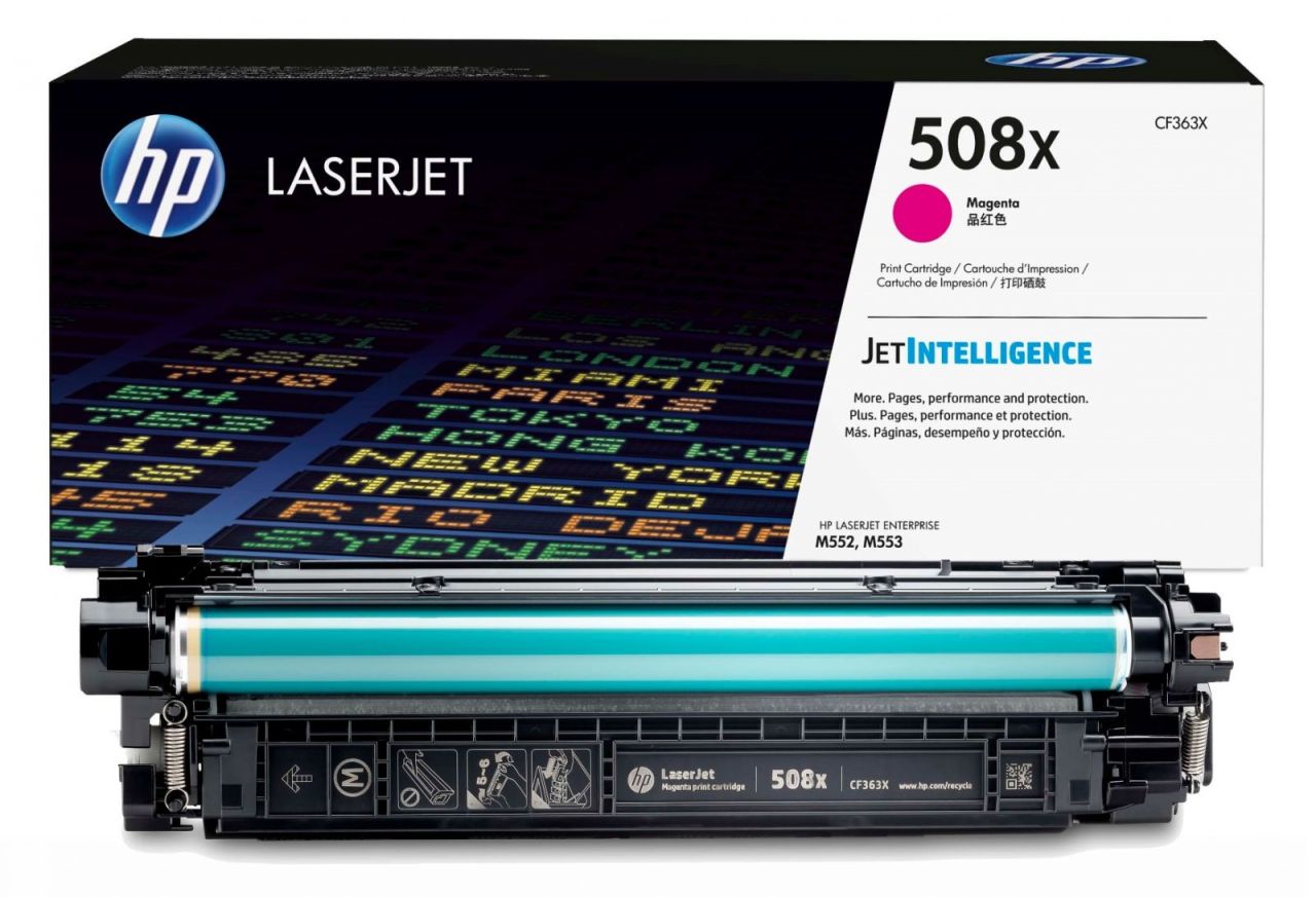 Hp 508X-CF363X Yüksek Kapasiteli Orjinal Kırmızı Toner