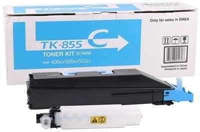 Kyocera Mita TK-855 Orjinal Mavi Fotokopi Toneri