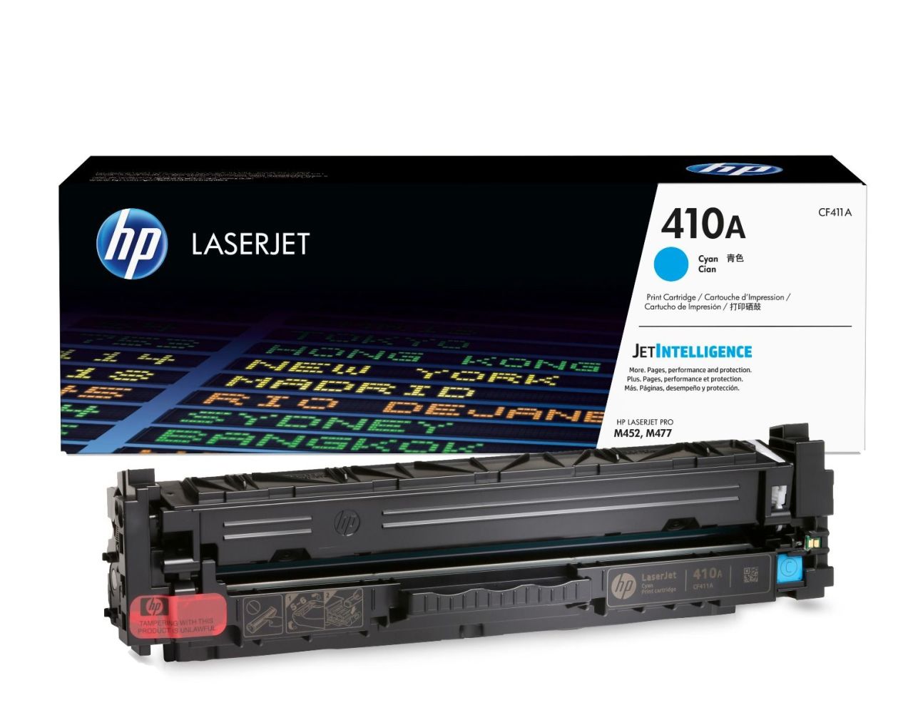 Hp Color Laserjet Pro M452Dn Orjinal Mavi Toneri CF411A