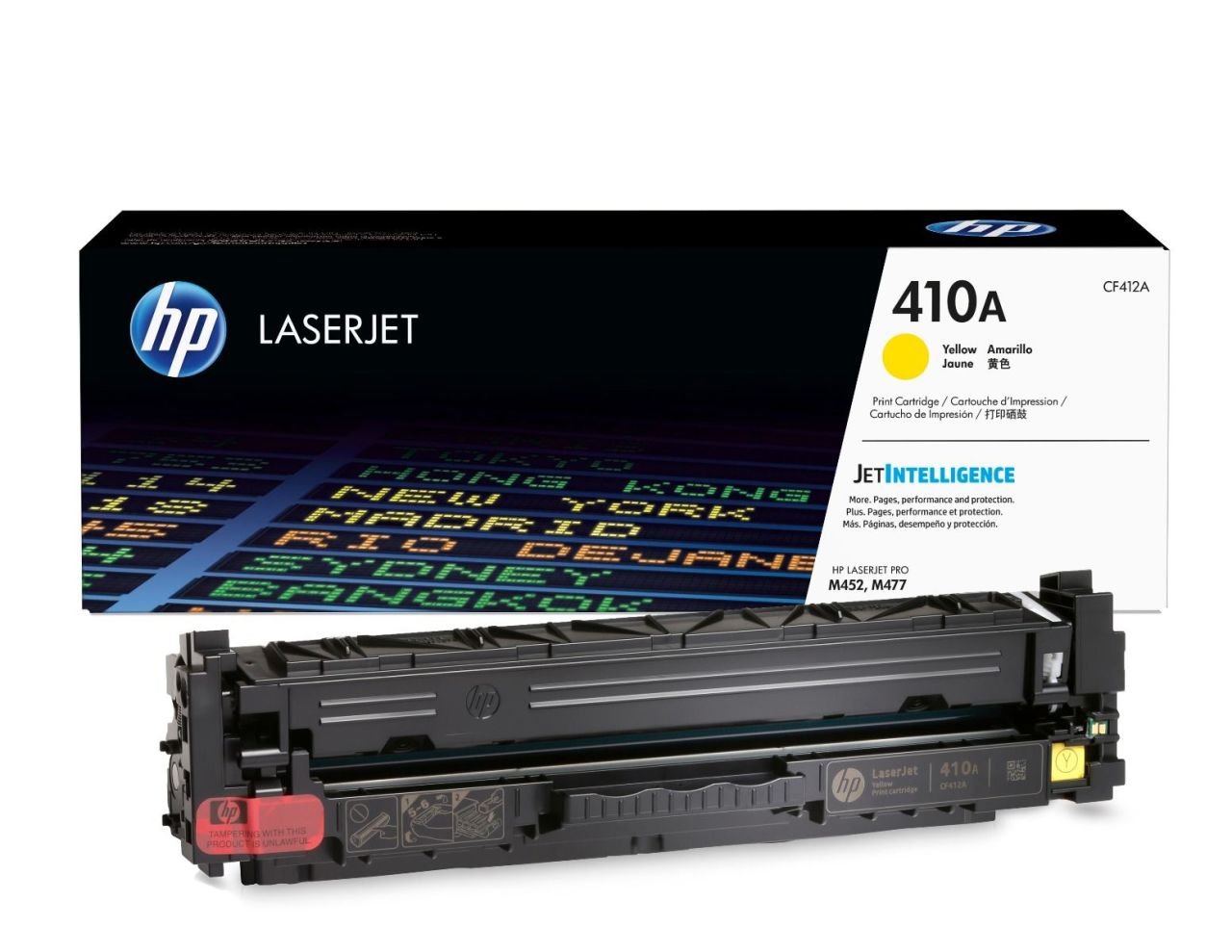 Hp Color Laserjet Pro M477Fdw Orjinal Sarı Toneri CF412A