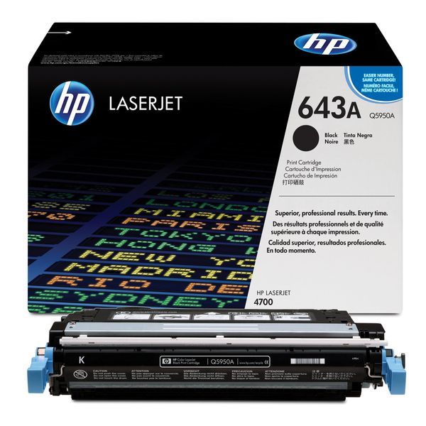 Hp 643A-Q5950A Orjinal Siyah Toner