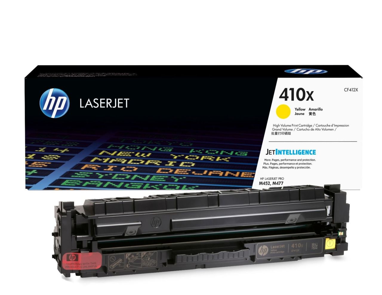 Hp Color Laserjet Pro M452Dn Yüksek Kapasiteli Orjinal Sarı Toneri CF412X