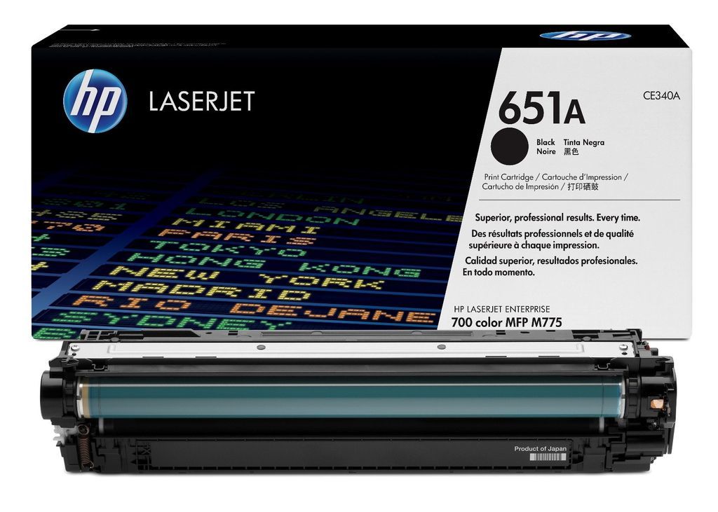 Hp 651A-CE340A Orjinal Siyah Toner