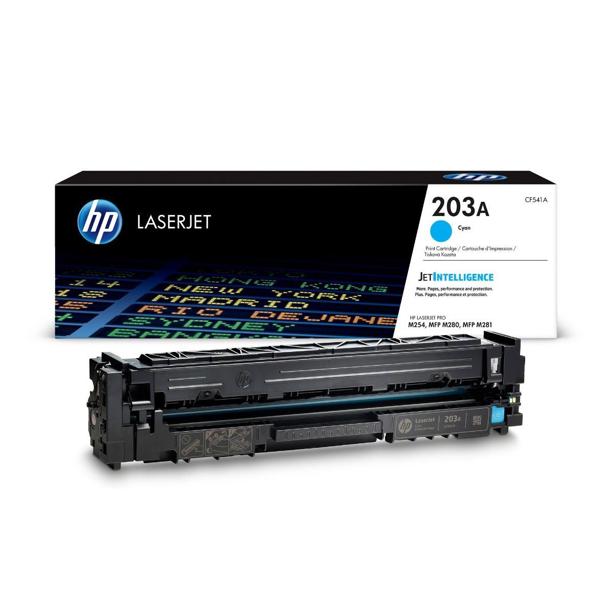 Hp Color LaserJet Pro M281fdn Orjinal Mavi Toner CF541A