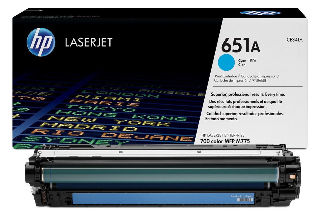 Hp 651A-CE341A Orjinal Mavi Toner